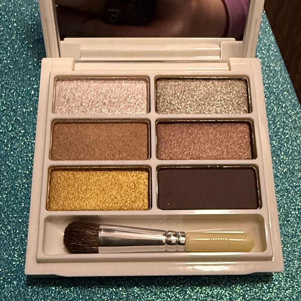 LE Mac snow globe palette in the shade warm